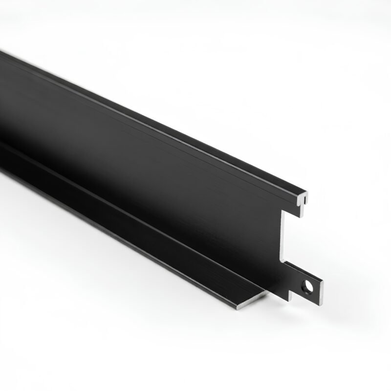 SEGUNDARIA ALUMINIO NEGRO  1.20MTS - 020101010