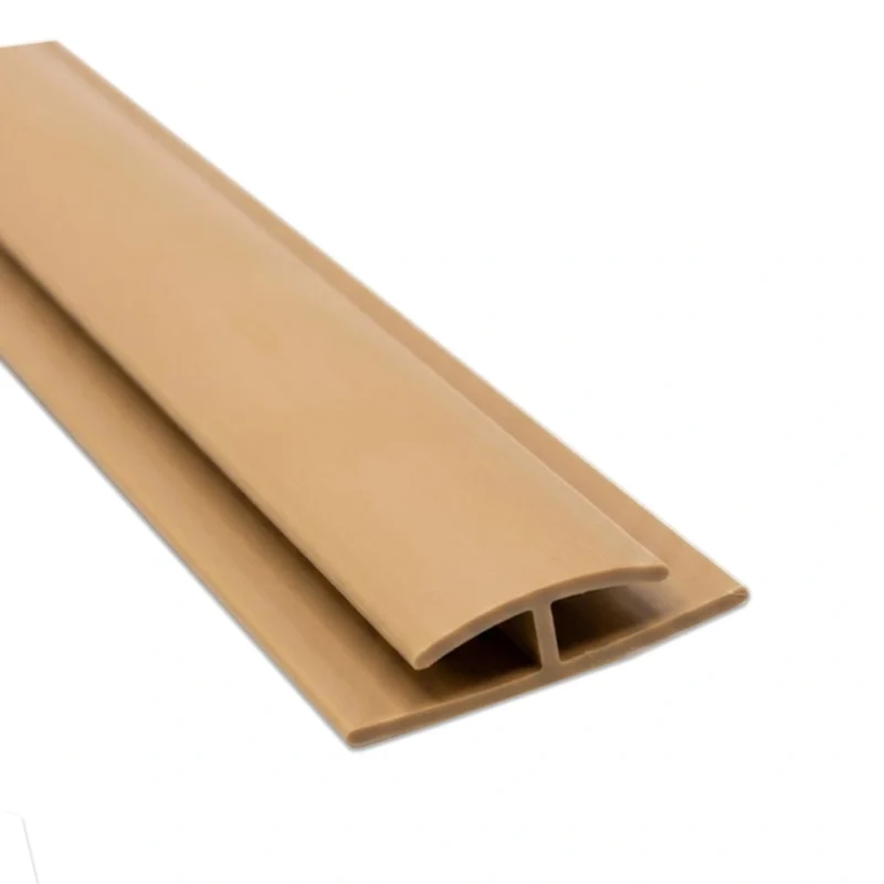 PERFIL UNION H PVC 3MTR MADERA - 020107005