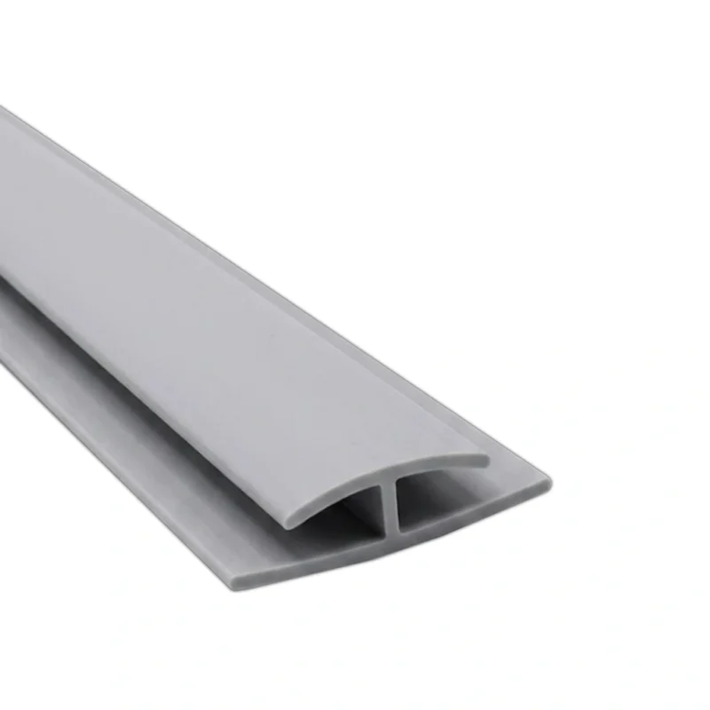 PERFIL UNION H PVC 3MTR  GRIS - 020107008